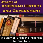 Master of American History and Government Program